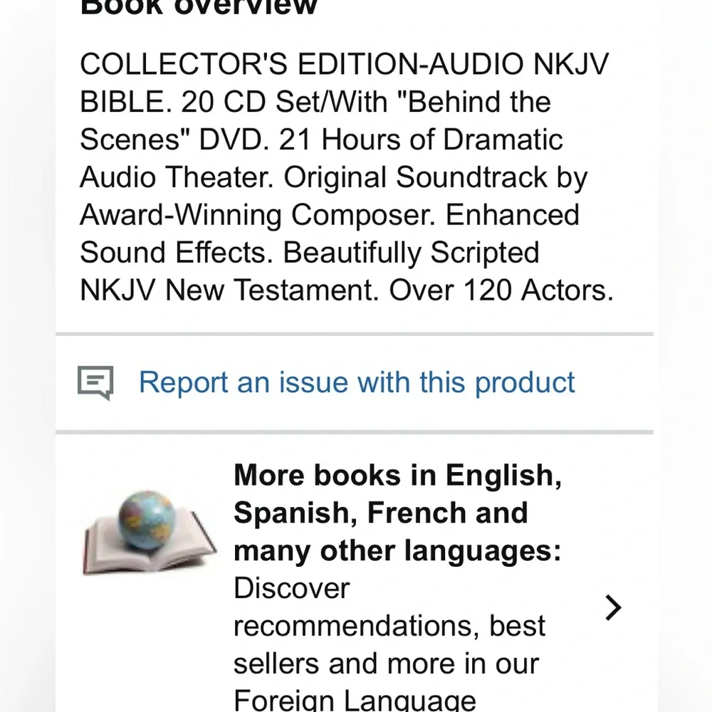 NKJV New Testament Word of Promise DVD Audio Bible Set - Picture 4 of 5